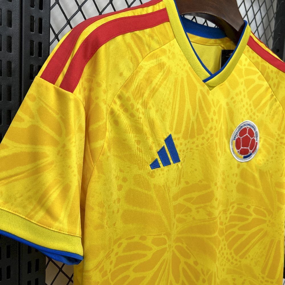 Colombia Richard Ríos 6 Home Soccer Jersey World Cup 2026