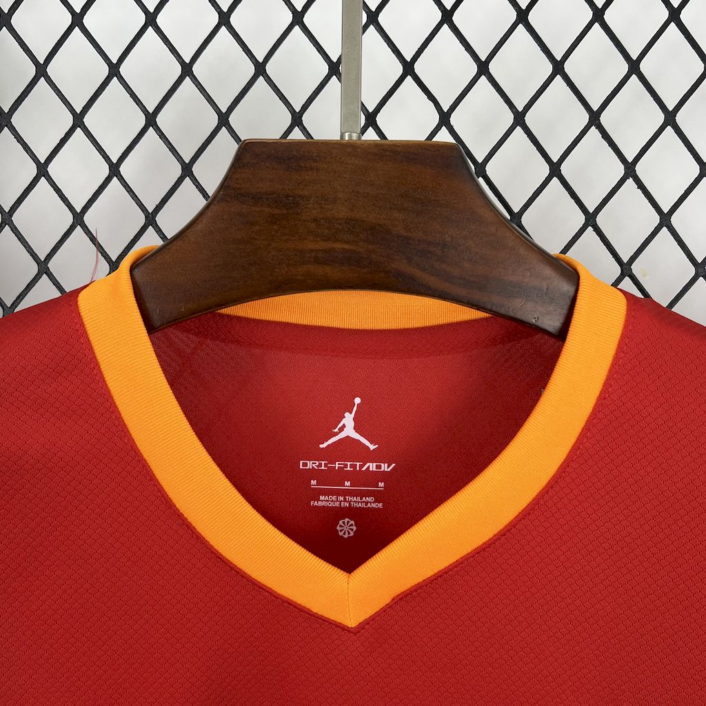 Brazil X AJ Special Edition Soccer Jersey 2025-2026 - Red