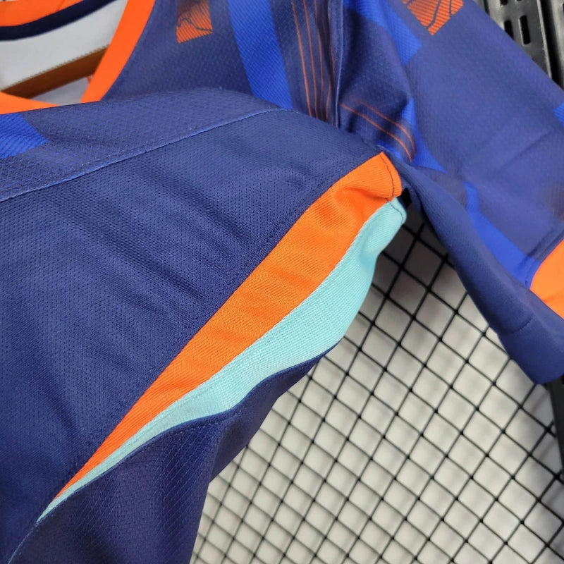 Netherlands Johan Cruyff 14 Away Soccer Jersey Euro 2024