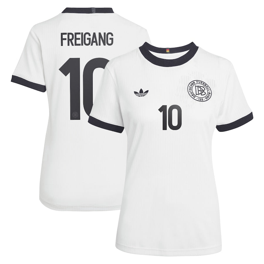 Germany Laura Freigang 10 Women's Home Soccer Jersey Euro 2025