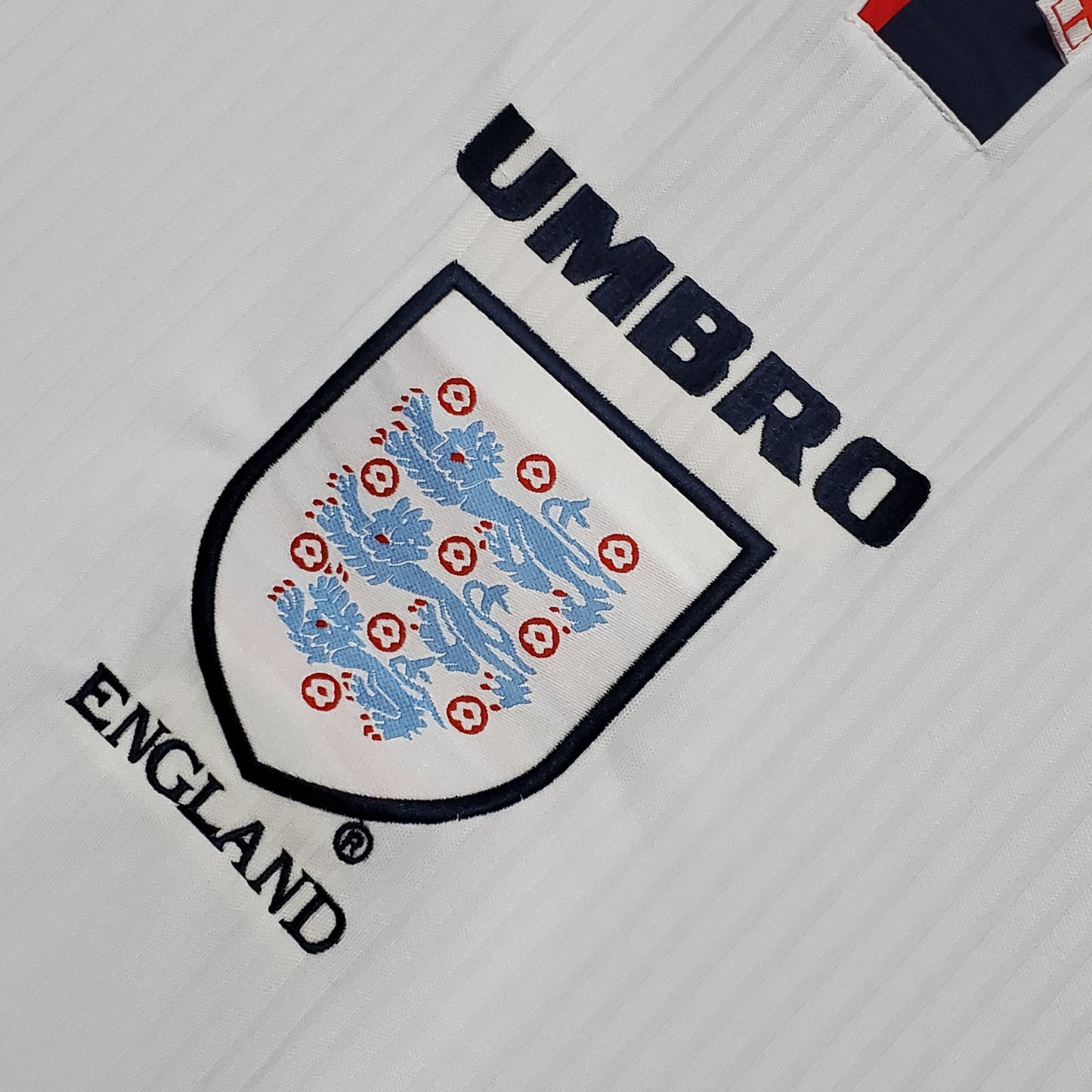 England David Beckham 7 Retro Home Soccer Jersey World Cup 1998
