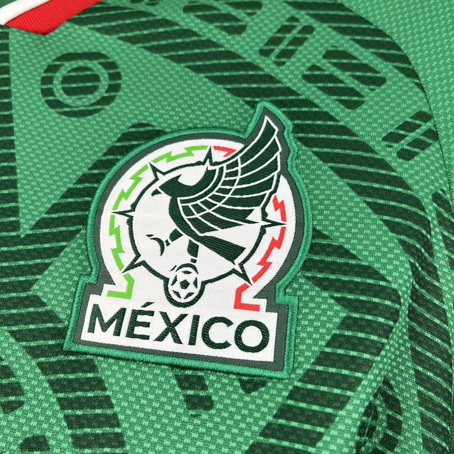 Mexico Orbelín Pineda 17 Home Soccer Jersey World Cup 2026