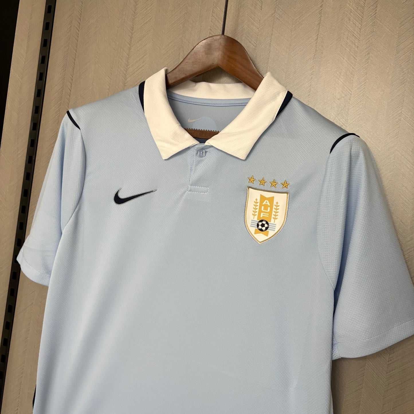 Uruguay Ronald Araújo 4 Home Soccer Jersey World Cup 2026