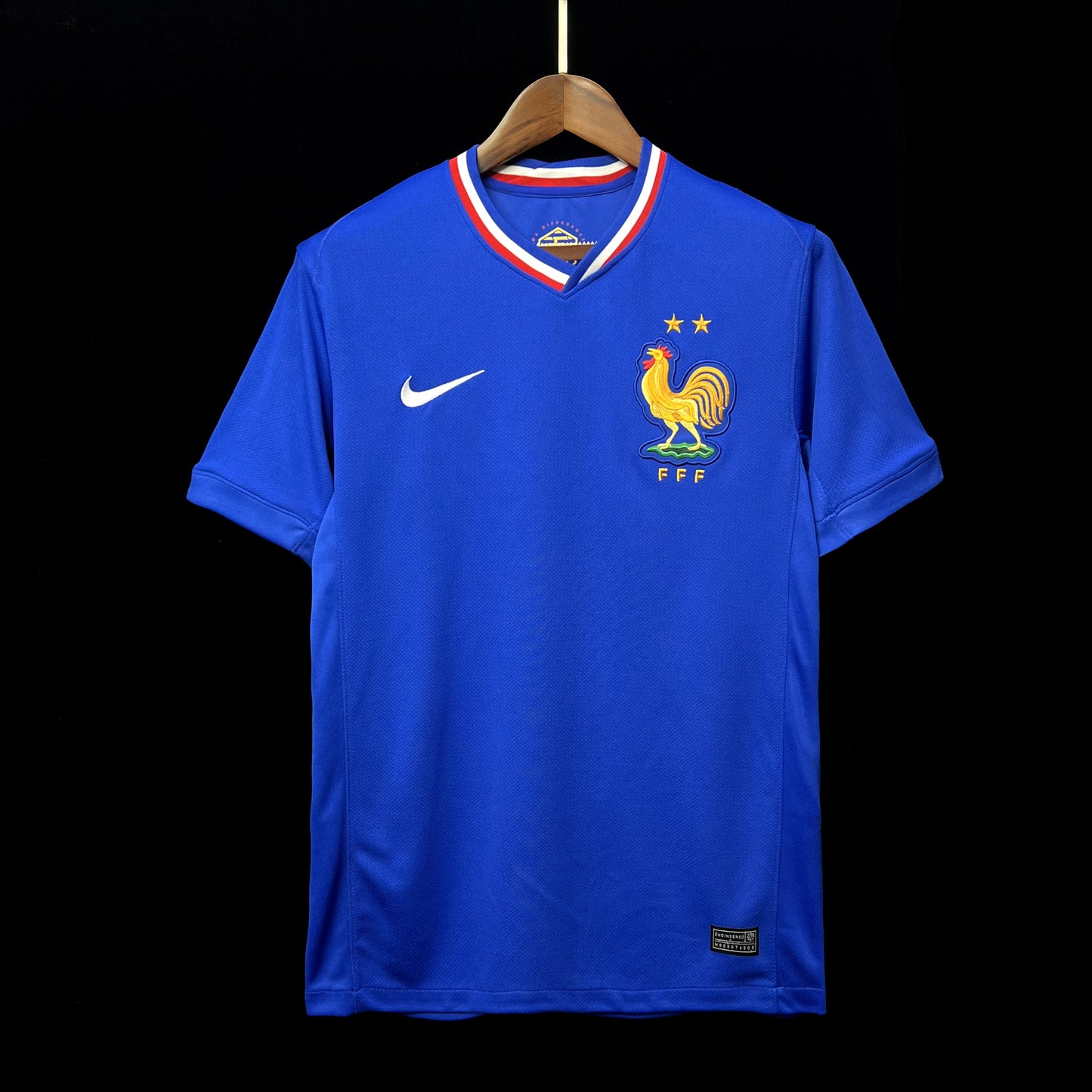 France William Saliba 17 Home Soccer Jersey Euro 2024