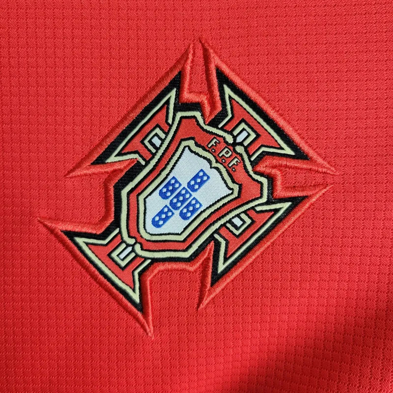 Women's Portugal Bruno Fernandes 8 Home Soccer Jersey Euro 2024